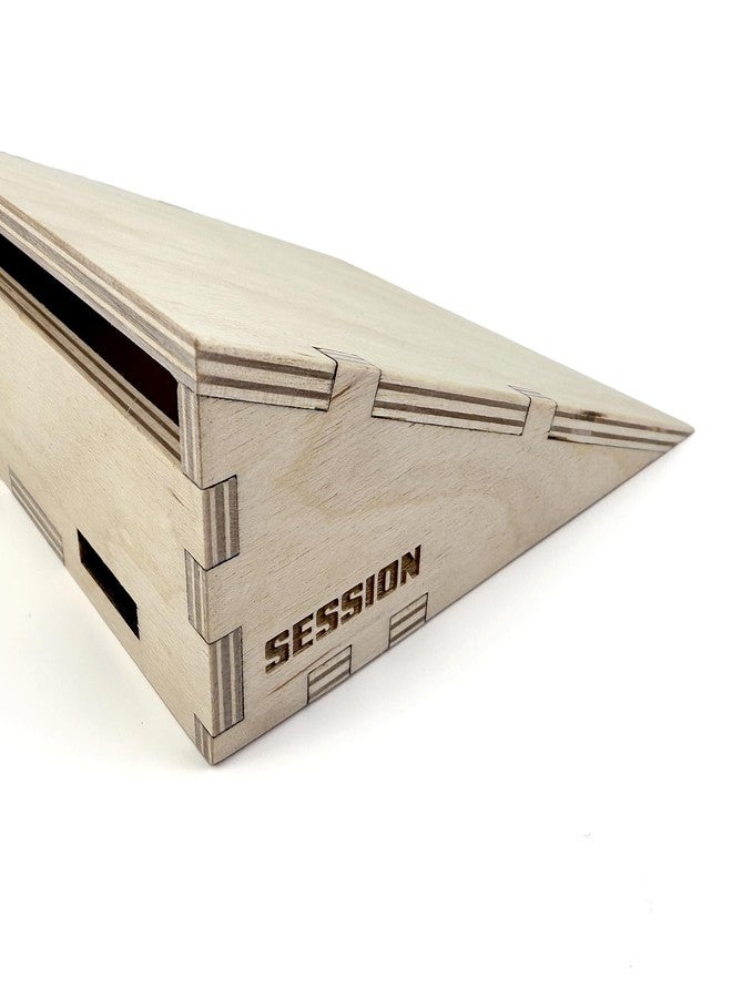 Teak Tuning x Session Wooden Fingerboard Ramp Kickers - 6 inches, 2-Pack of Obstacles, Smooth Surface, Handmade in Rochester NY - Image 3